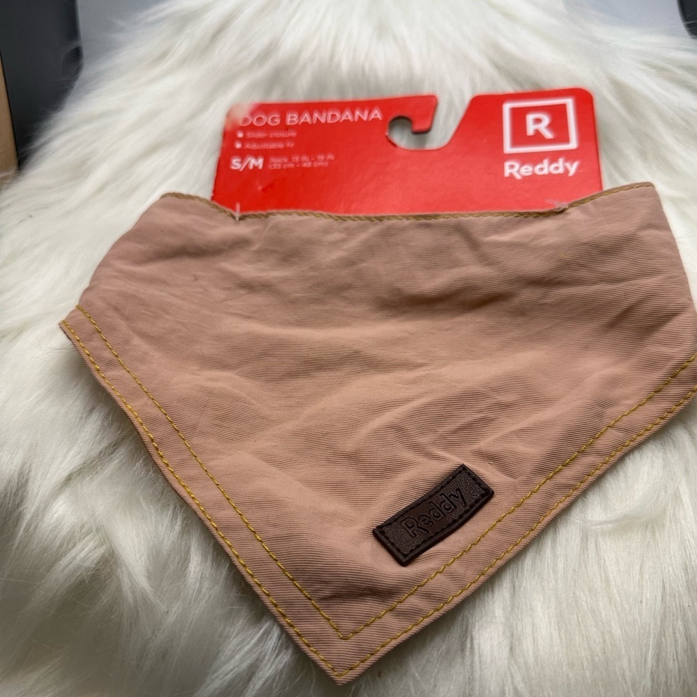 🩷5/$10 Freddy Tan Dog Bandana